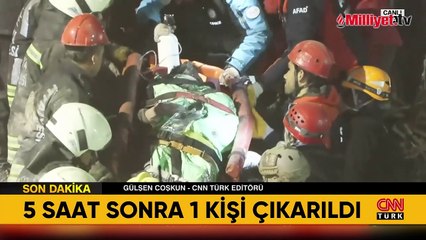 Konya'daki enkazdan ilk kurtuluş