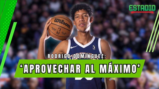 RODRIGO DOMÍNGUEZ: 'Un sueño cumplido estar en Capitanes' | Estadio Deportes