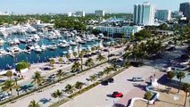 Fort Lauderdale - Yacht Marina, Drone footage | Florida USA