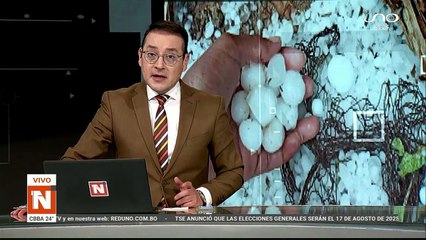 lluvia y granizo inunda vías
