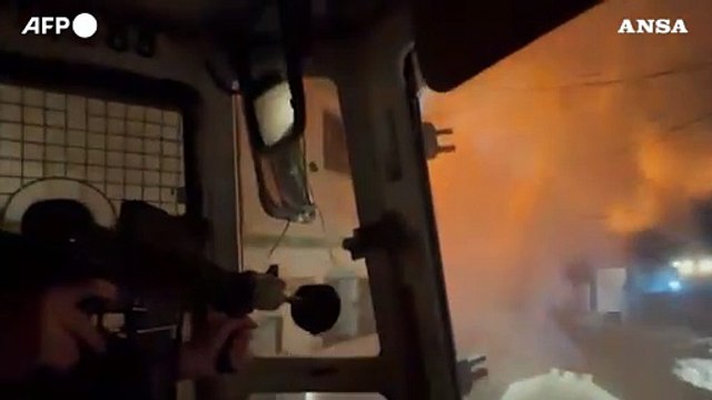 Cisgiordania, l'Esercito israeliano in azione a Jenin