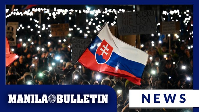Tens of thousands protest in Slovakia over pro-Russia policies of populist leader Fico