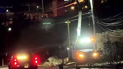 La CFE restablece servicio eléctrico en Baja California tras el Frente Frío No. 25