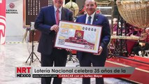 Lotería Nacional celebra 35 años de la CANACAR con un Sorteo Mayor