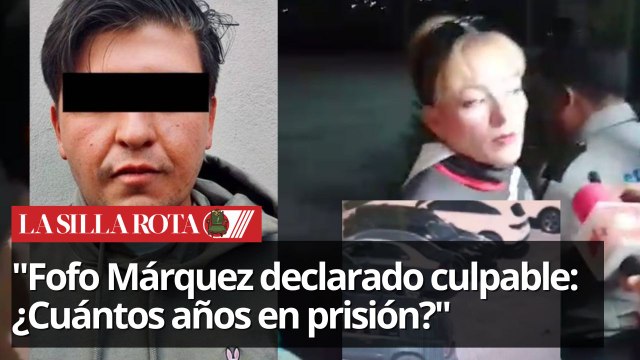 Fofo Márquez culpable de tentativa de feminicidio