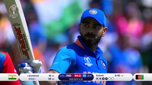 Afghanistan SO Close To Upset! | India v Afghanistan - Match Highlights | ICC Cricket World Cup 2019