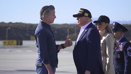 트럼프, 산불피해 캘리포니아 방문..."2차대전 이후 최악상황" / YTN