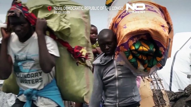 NO COMMENT: El conflicto de República Democrática del Congo provoca un nuevo éxodo de civiles