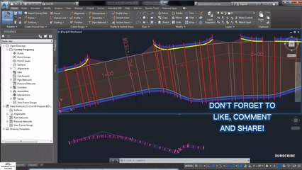 how to Adjust the Accuracy of a Corridor Model in civil 3d #autocadcivil3d #civil3d #autocad #Autodesk #civil3d