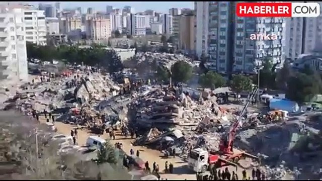 Kahramanmaraş'ta Depremde Yıkılan Palmiye Sitesi İçin Müteahhitin Tahliyesine İtiraz