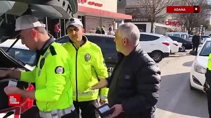 Adana'da yayaya yol vermeyince ceza kesildi, ‘Siz şaka mısınız ağabey’ dedi