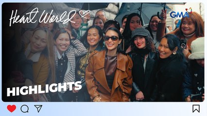 Heart Evangelista has INTERNATIONAL CHARISMA! | Heart World
