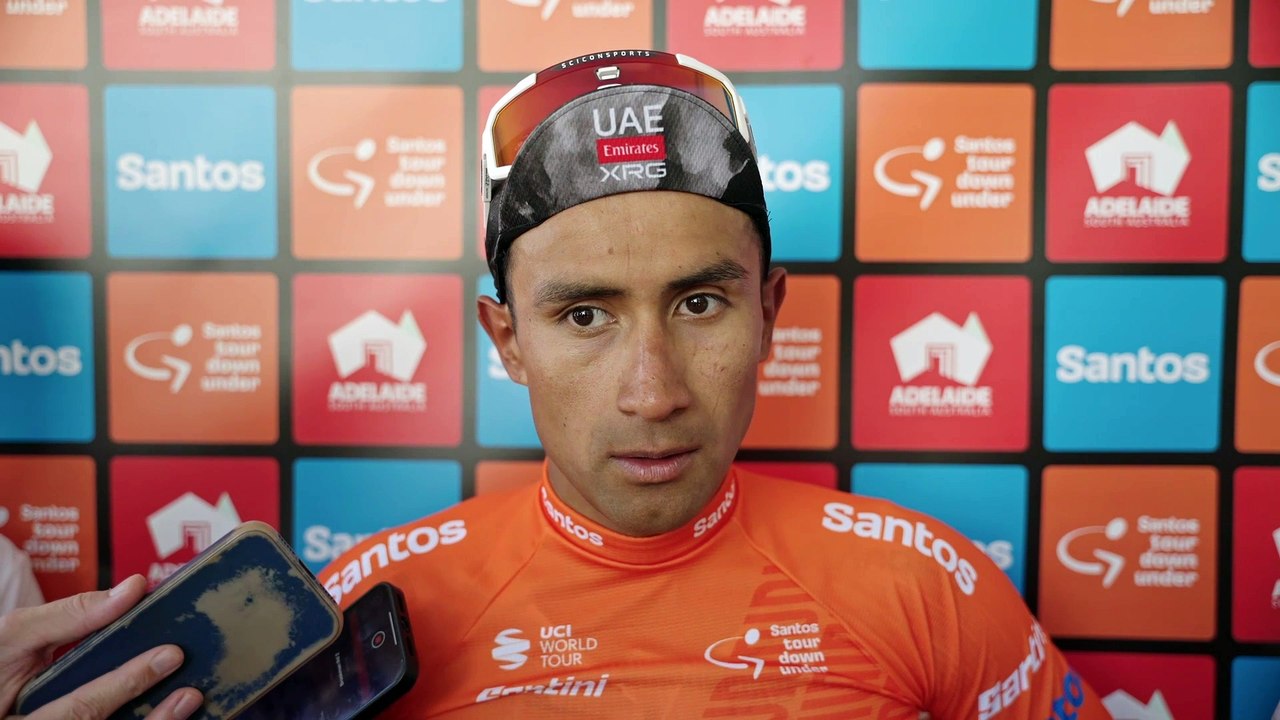 Cycling - Santos Tour Down Under 2025 - Jonathan Narvaez : "When everyone says you're the favourite, it's not easy..."