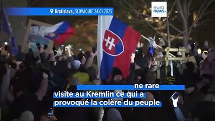 Slovaquie : des dizaines de milliers de manifestants défient Robert Fico