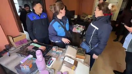 İstanbul- Avcılar'da kargo bürosu sahte ürün deposu çıktı