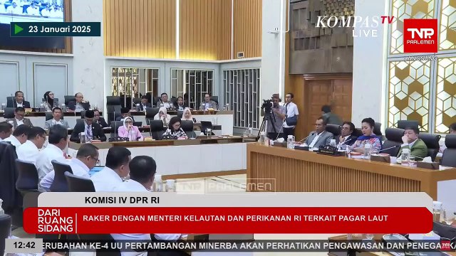[FULL] Menteri Trenggono Jawab soal Pagar Laut saat Dicecar Tanya di Komisi IV DPR | PAGAR LAUT
