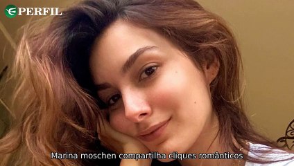 "Marina Moschen e Felipe Araújo se pronunciam sobre polêmicas e momentos românticos na neve"