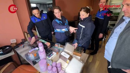 Avcılar'da kargo bürosuna baskın! İşyeri 'sahte ürün' deposu çıktı...