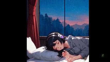 🎧 Listen to the gentle patter of rain and soft rumble of thunder #rainsound #relaxation #sleepaid
