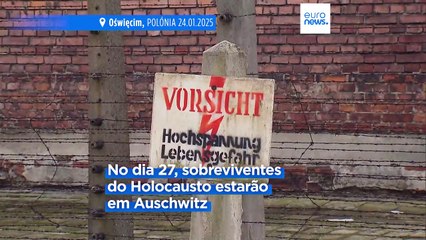 Trabalhos em curso para assinalar os 80 anos da libertação do campo de extermínio nazi de Auschwitz