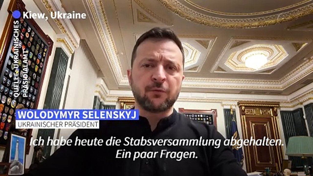 Selenskyj: Putin will Trump 'manipulieren'