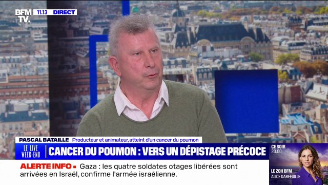 Dépistage précoce du cancer du poumon: Il est urgent d'utiliser des outils qu'on a à disposition pour gagner du temps , explique ce producteur atteint d'un cancer du poumon