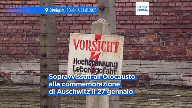 Al via i lavori per celebrare gli 80 anni dalla liberazione del campo di sterminio nazista di Auschwitz