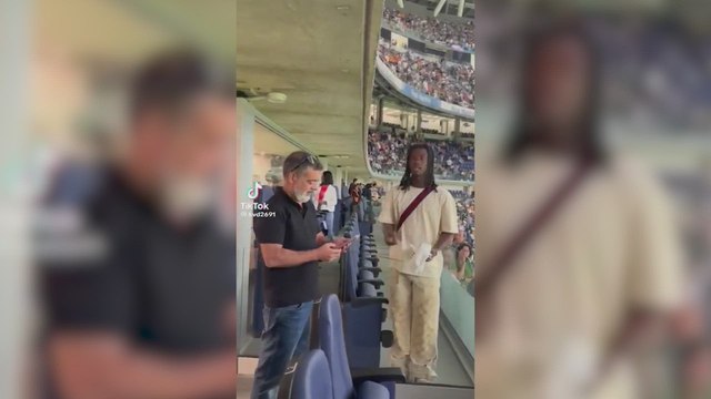 Sale a la luz un enfado de Camavinga en el palco del Bernabéu con un fan