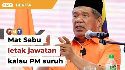 Saya letak jawatan jika PM suruh, Mat Sabu beritahu Hanipa