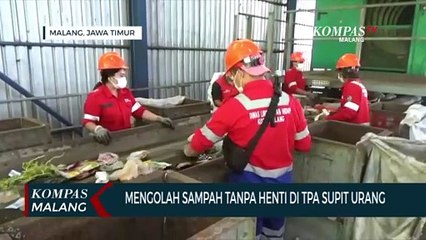 Ratusan Ton Sampah Masuk ke TPA Supit Urang Tiap Harinya