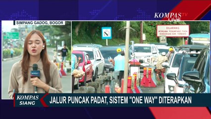 7.000 Kendaraan ke Arah Puncak Bogor Pagi Hari Ini, Polisi Berlakukan 'One Way'