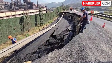 Heyelan Sonrası Ulaşım 6 Ay Sonra Yeniden Açıldı