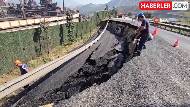 Heyelan Sonrası Ulaşım 6 Ay Sonra Yeniden Açıldı