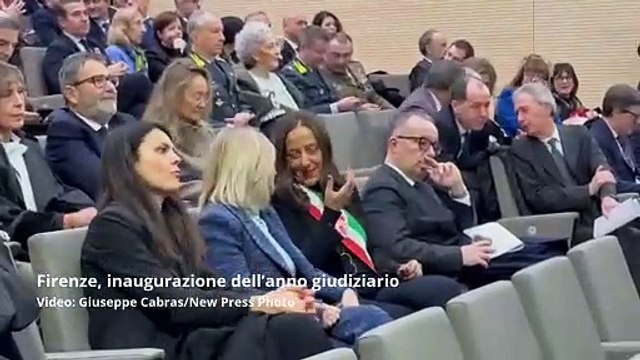 Firenze, l'inaugurazione dell'anno giudiziario