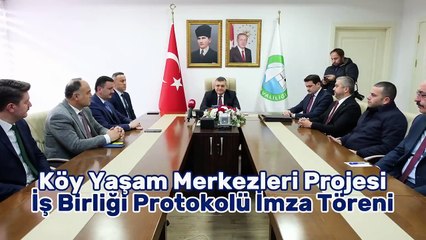 Sinop’ta köy yaşam merkezleri kurulacak