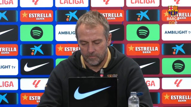 Rueda de prensa de Hans Flick previa al FC Barcelona vs. Valencia CF