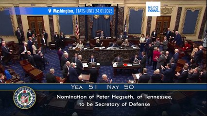 États-Unis : Pete Hegseth confirmé de justesse au poste de secrétaire à la Défense