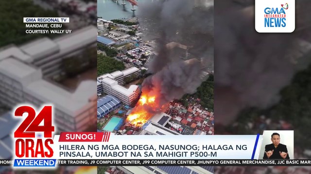 Hilera ng mga bodega sa Laguna, nasunog; mahigit 100 bahay sa magkatabing barangay sa Mandaue, natupok | 24 Oras Weekend
