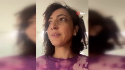 Yangın faciasını korku dolu anları gözyaşlarıyla böyle kaydetti