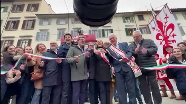 Firenze, inaugurazione della tramvia: ecco la linea San Marco Fortezza