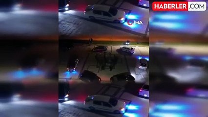 Otomobilleriyle "Kutu kutu pense" oynadılar