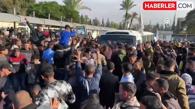 İsrail hapishanelerindeki 200 Filistinli serbest bırakıldı