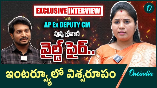 Ex Deputy CM Pushpa Sreevani Exclusive Interview : డిప్యూటీ సీఎంగా మీరేం చేశారు?