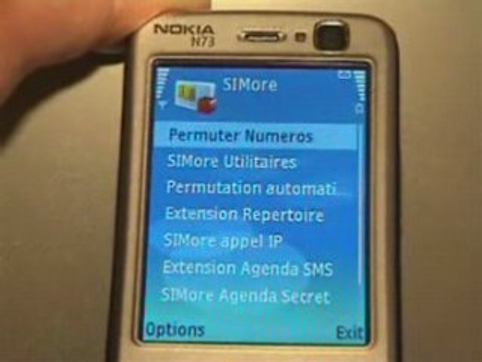 Double carte SIM Simore pour Nokia N73