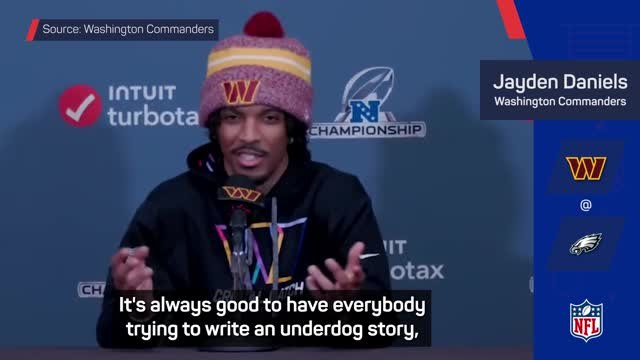 Daniels unaffected by Commanders 'underdog' tag