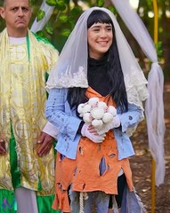 Llegó a su boda vestida de vagabunda