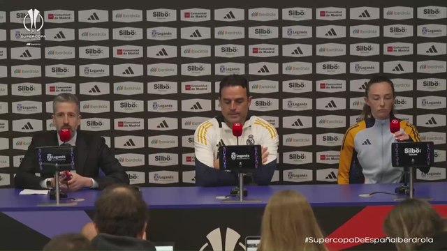Rueda prensa Real Madrid femenino en la previa de la supercopa