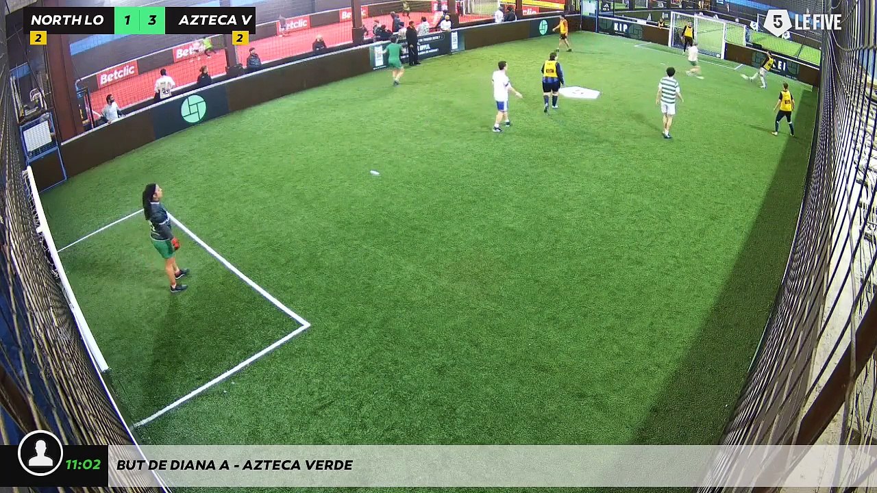 But de Diana A - Azteca Verde