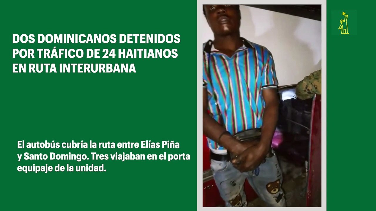 Dos dominicanos detenidos por tráfico de 24 hai...