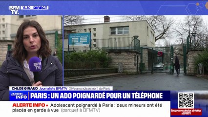 Paris: un adolescent mortellement poignardé après une tentative de vol de son téléphone portable